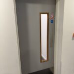 Grey Fire Door