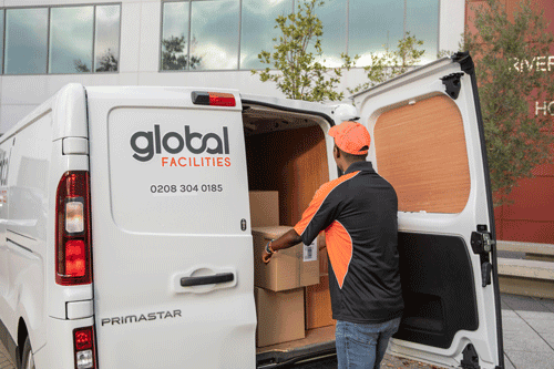 Global Worker Loading Van